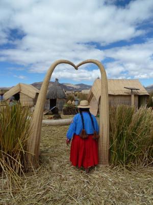 Schwimmende Inseln auf dem Titicacasee